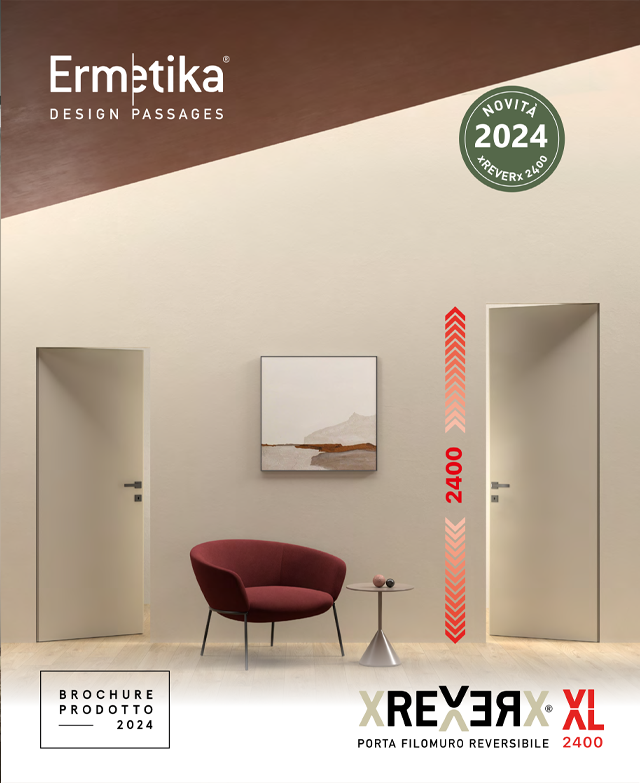 Ermetika xREVERx XL tapétaajtó katalógus