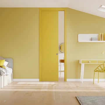 Ermetika Classic EvoKit 2400 mm extra magas egyszárnyú falban futó tolóajtó tokborításos fémváz gipszkarton falhoz EKSC.2400