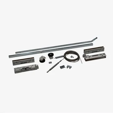 Ermetika szinkronmozgató üveg kétszárnyú Classic falban futó tolóajtókhoz ACC.310