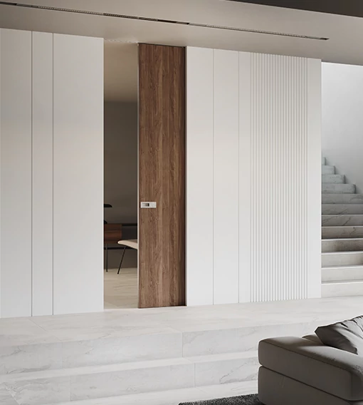 Letisztult elegancia a falba simulva